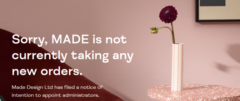 Made.com fails to secure emergency buyer