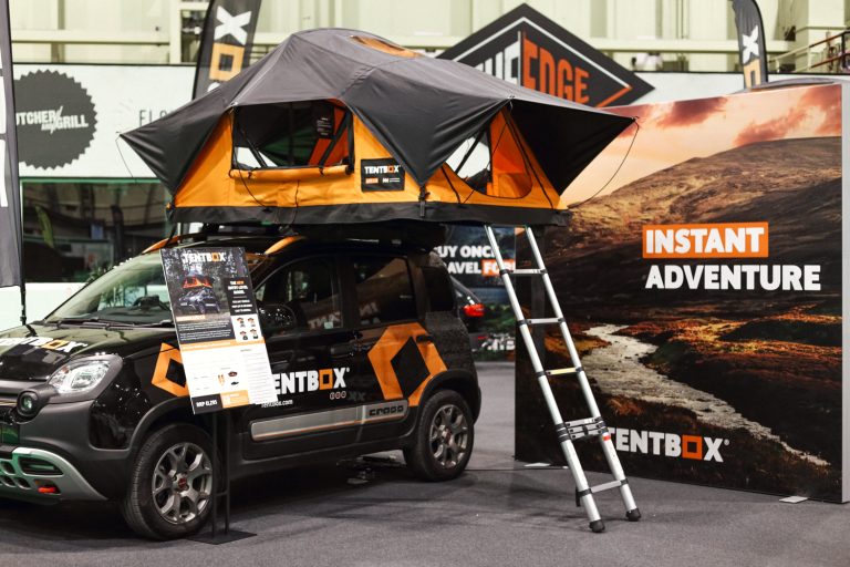 With Endorsement from ITV’s Holly Willoughby, TentBox Roof Tents Steal the Show at the NEC, With A New Product Launch