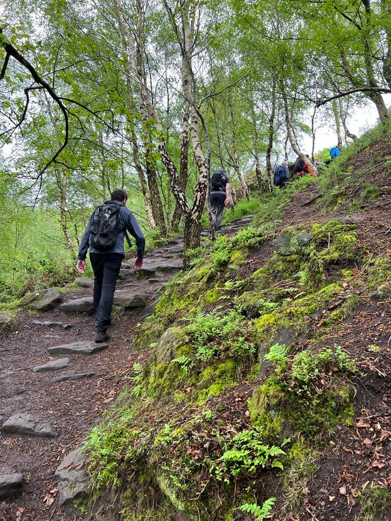 Twice Round the Sandstone Trail: 12 of Bakkavor’s Team Raise Money for Grocery Aid 