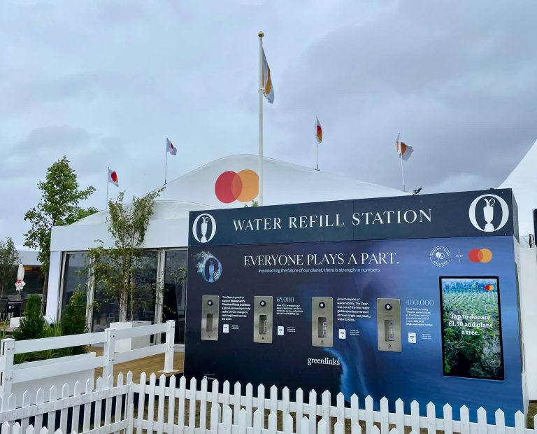 Bluewater Secures 3-Year Contract with The R&A to Provide Sustainable Hydration Solutions for Golf Championships