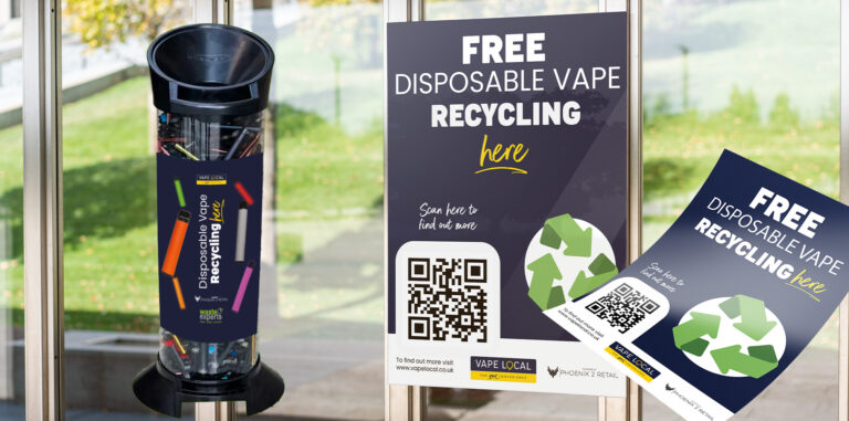 Leading the Charge: Phoenix 2 Retail’s Pioneering Effort to Recycle Single-Use Vapes