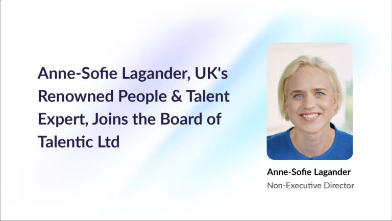 Leading Talent Expert Anne-Sofie Lagander Joins Talentic Ltd’s Board