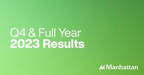 Record Earnings for Manhattan Associates in Final Quarter and Full-Year Results