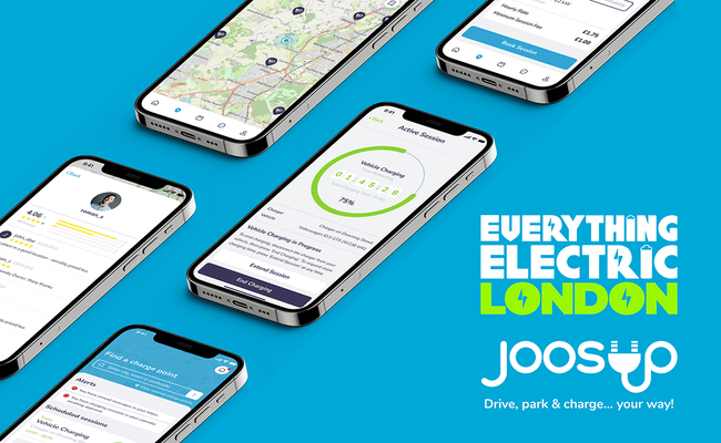 Joosup, the EV Charger Sharing Pioneer, Champions the UK’s Premiere Everything Electric Show