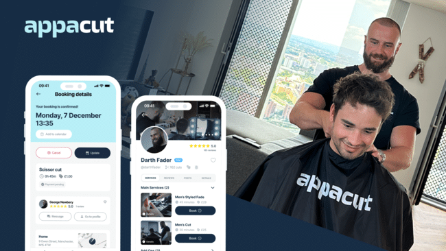 Mobile Barber Appacut Outstrips Major UK High-Street Chains