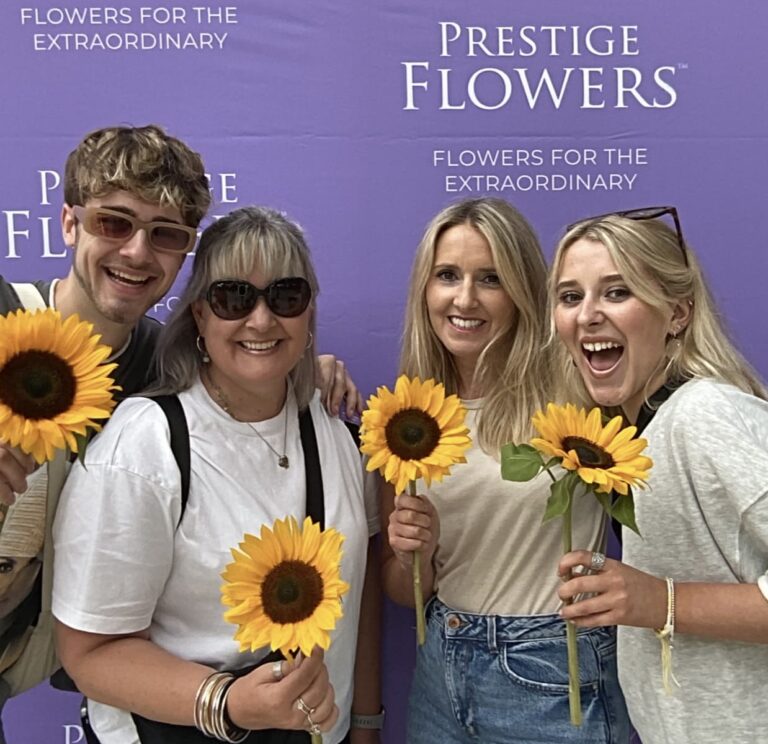 Prestige Flowers’ ‘Selfies and Sunflowers’ event brings brightness to Waterloo Station