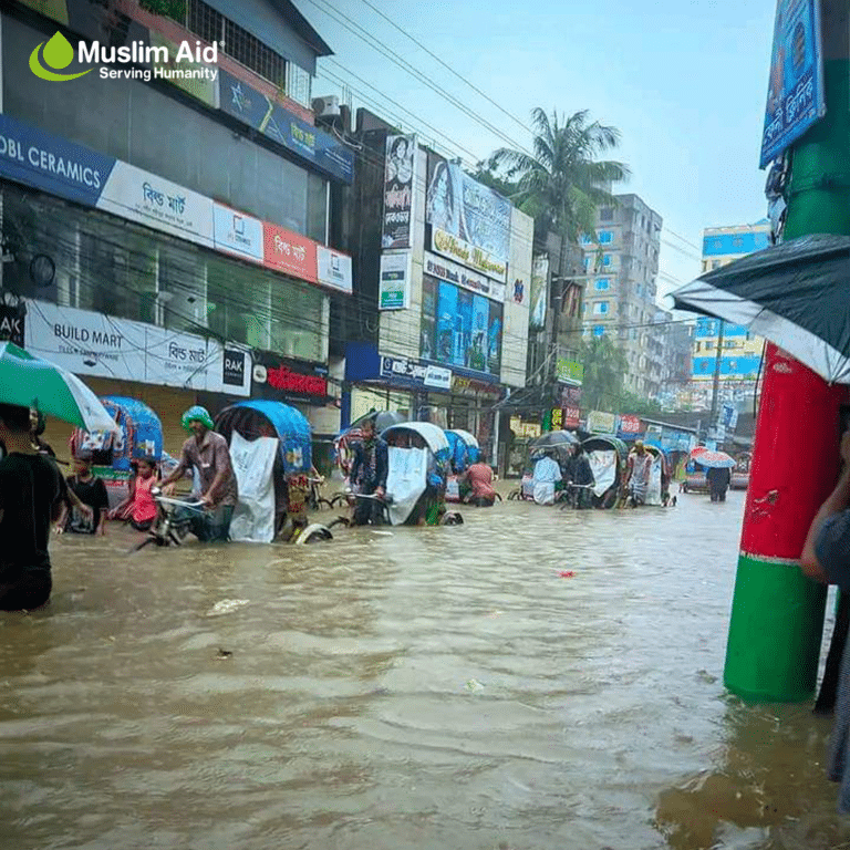 Muslim Aid responds to devastating floods in Bangladesh 