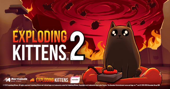 Official Digital Release: Exploding Kittens® 2 Now Live