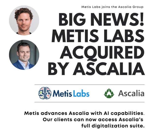 Ascalia Strengthens Industrial Automation by Acquiring Metis Labs