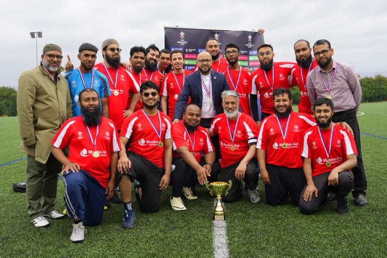 Muslim Aid hosts Gaza fundraising football tournament 