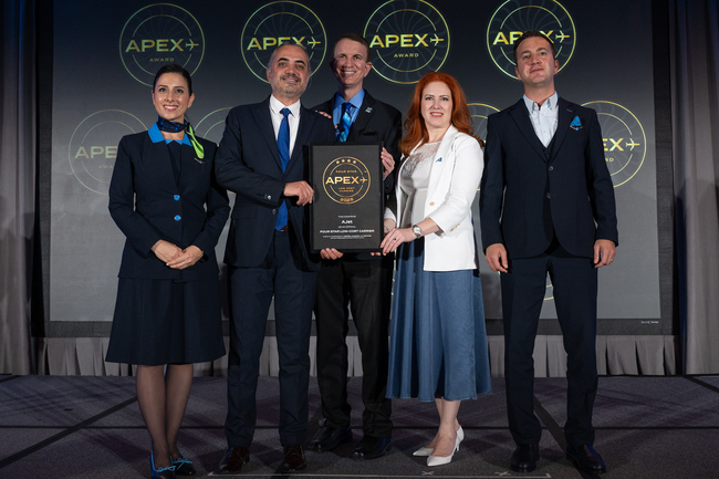 AJet Wins Prestigious First Award from APEX