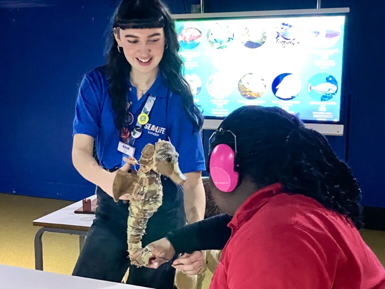 SEA LIFE London Aquarium Inspires Future Scientists with VIP Tour for Girls in Science Day